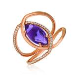 14K Le Vian Strawberry Gold Ring