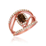 14K Le Vian Strawberry Gold Ring