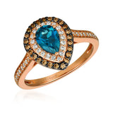 14K Le Vian Strawberry Gold Ring