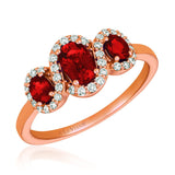 14K Le Vian Strawberry Gold Ring