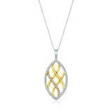 14K Le Vian Two Tone Pendant