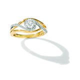 14K Le Vian Two Tone Ring