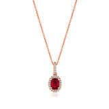 14K Le Vian Strawberry Gold Pendant