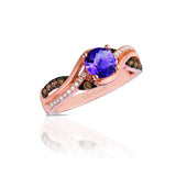 14K Le Vian Strawberry Gold Ring