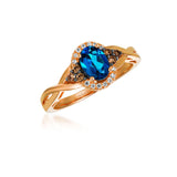 14K Le Vian Strawberry Gold Ring