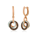 14K Le Vian Strawberry Gold Earrings