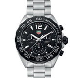 TAG Heuer Formula 1  Quartz Mens Black Steel Chronograph