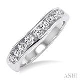 1/2 ctw Round Diamond Matching Wedding Band in 14K White Gold