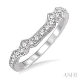 1/3 ctw Diamond Matching Wedding Band in 14K White Gold