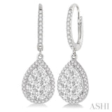 Pear Shape Lovebright Essential Diamond Earrings