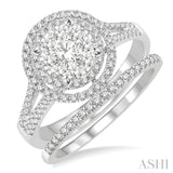 Lovebright Bridal Diamond Wedding Set