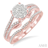 Lovebright Bridal Diamond Wedding Set