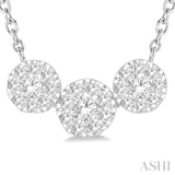 Past Present & Future Lovebright Essential Diamond Necklace