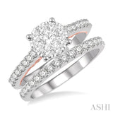 Lovebright Bridal Diamond Wedding Set