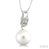 Pearl & Diamond Pendant