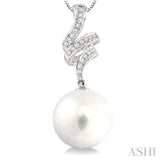 Pearl & Diamond Pendant