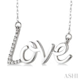 Love Diamond Pendant