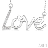 Love Diamond Pendant