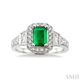 Gemstone & Diamond Ring