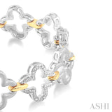 Silver Diamond Fashion Bracelet