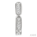 Diamond Huggie Fashion Earrings