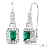 Gemstone & Diamond Earrings