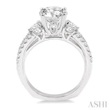 Semi-Mount Diamond Engagement Ring