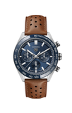 Carrera Mens 44mm Heuer 02 Sport Chronograph